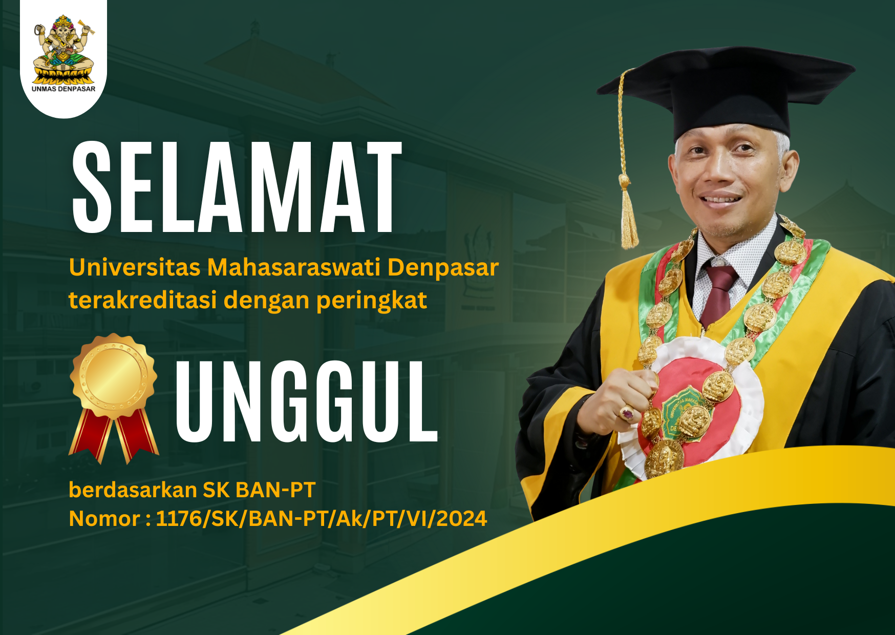 Penerimaan Mahasiswa Baru Tahun Akademik 2026/2027 <br> Universitas Mahasaraswati Denpasar